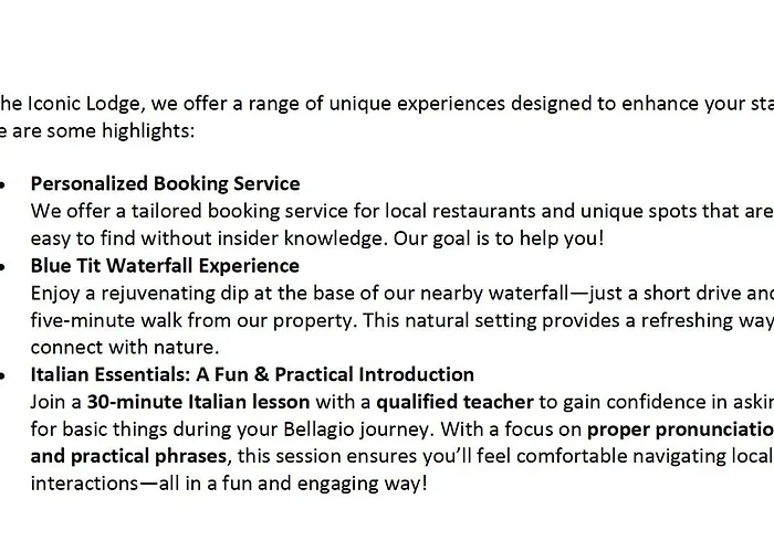 The Iconic Bed and breakfast